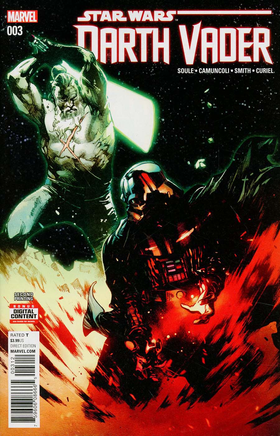 Darth Vader Vol 2 #3 Cover C 2nd Ptg Olivier Coipel Variant Cover