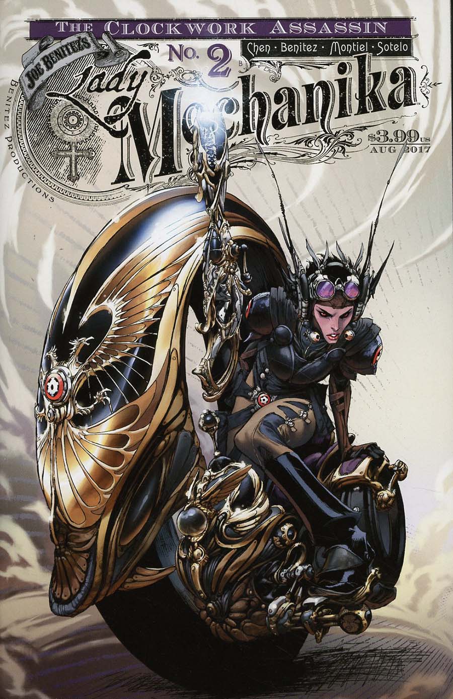 Lady Mechanika Clockwork Assassin #2 Cover A Regular Joe Benitez & Beth Sotelo Cover