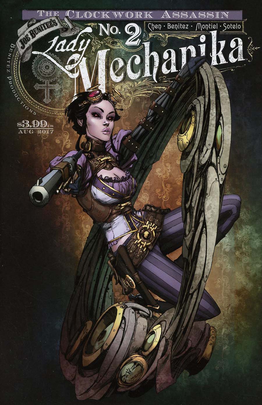 Lady Mechanika Clockwork Assassin #2 Cover B Regular Joe Benitez & Peter Steigerwald Cover