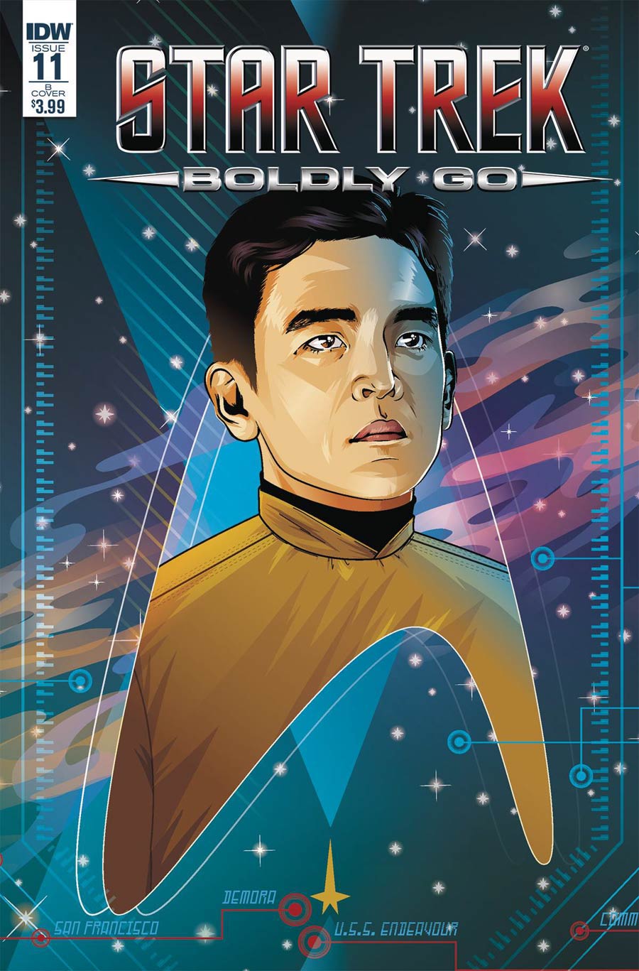 Star Trek Boldly Go #11 Cover D Incentive Cryssy Cheung Variant Cover