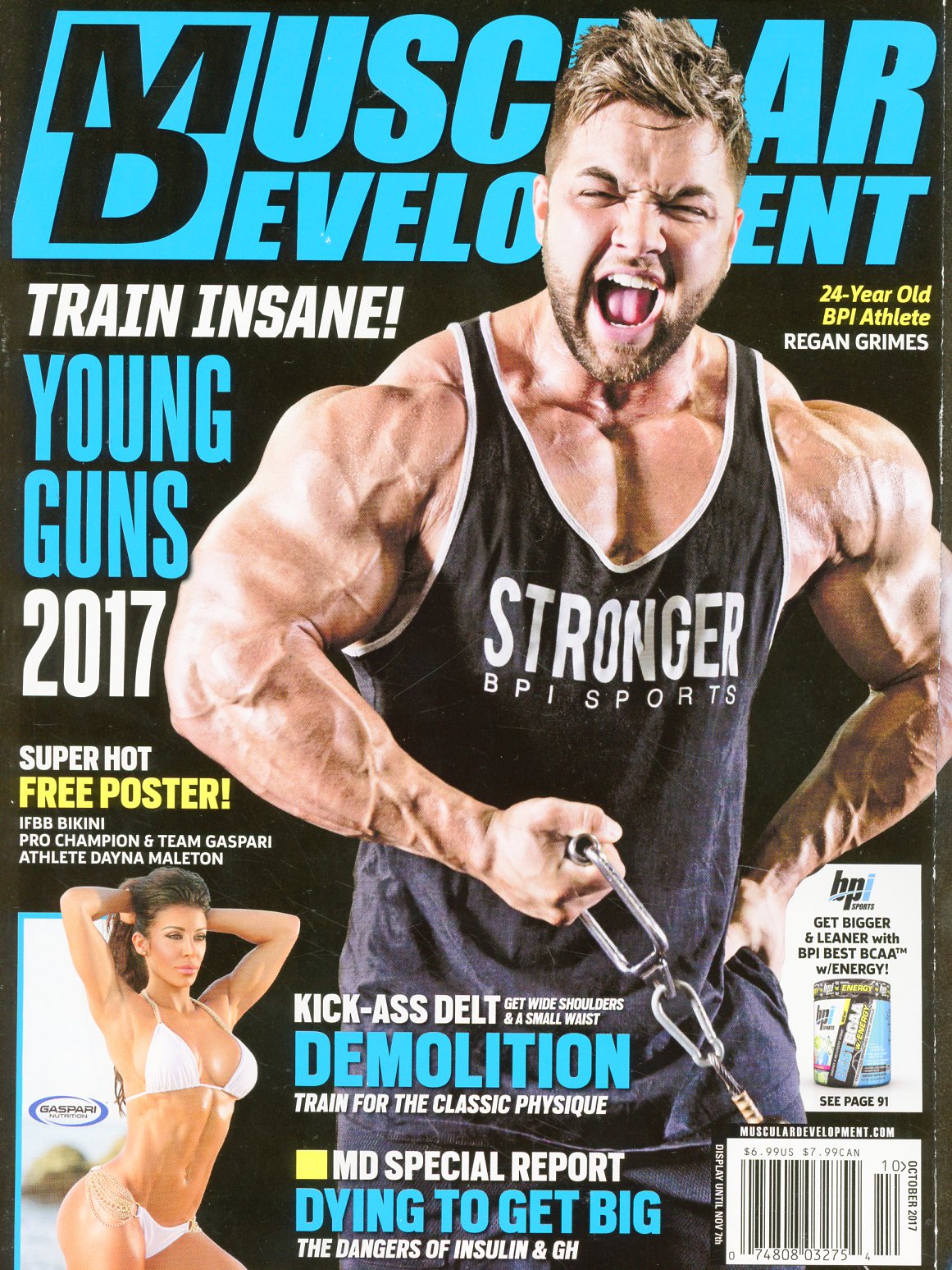 Muscular Development Magazine Vol 54 #10 October 2017