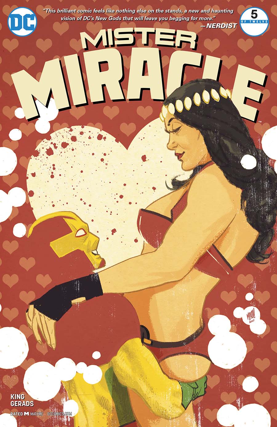 Mister Miracle Vol 4 #5 Cover B Variant Mitch Gerads Cover