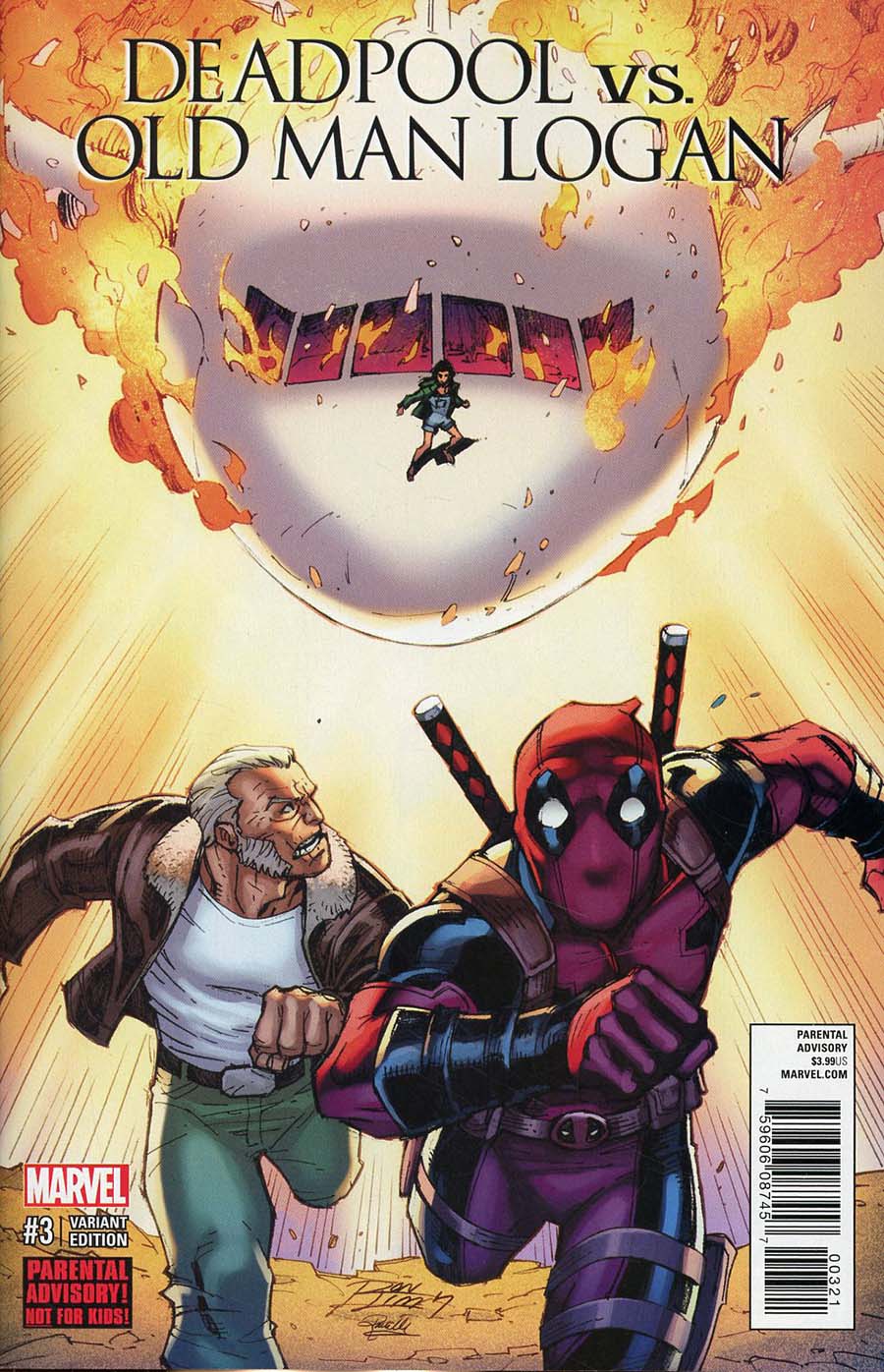 Deadpool vs Old Man Logan #3 Cover B Variant Ron Lim Cover