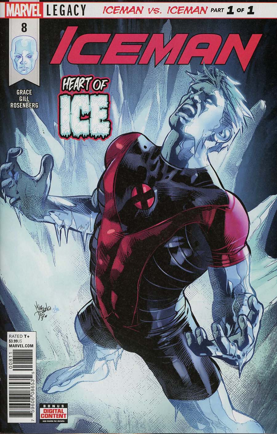 Iceman Vol 3 #8 (Marvel Legacy Tie-In)