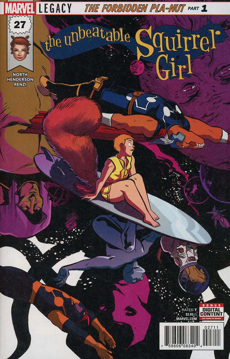 Unbeatable Squirrel Girl Vol 2 #27 Cover A Regular Erica Henderson Cover (Marvel Legacy Tie-In)