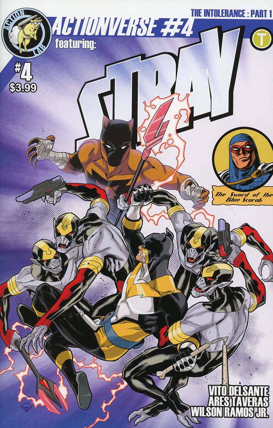 Actionverse Vol 2 #4 Stray Cover A Regular Sean Izaakse Cover