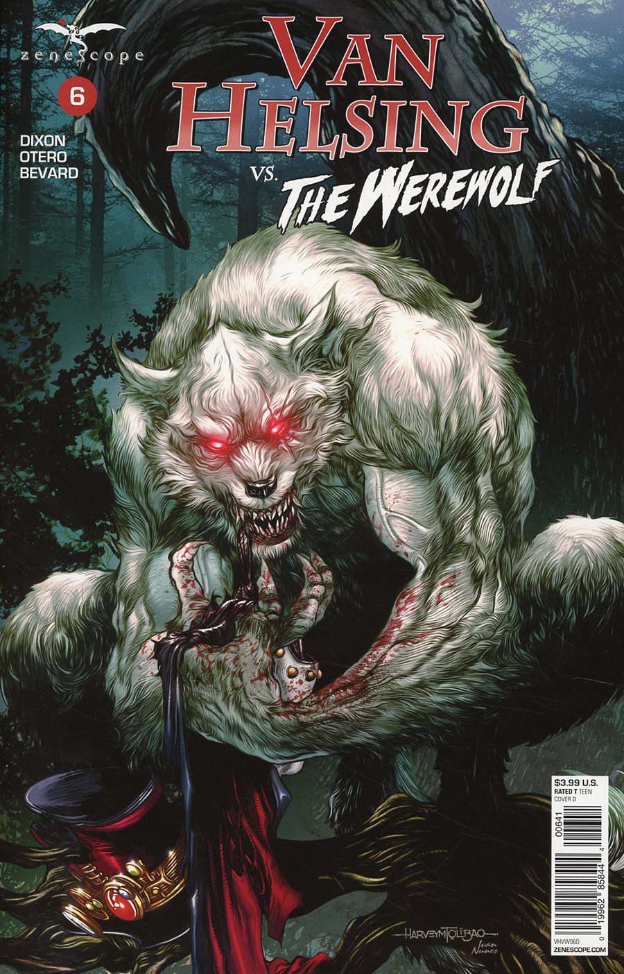 Grimm Fairy Tales Presents Van Helsing vs The Werewolf #6 Cover D Harvey Tolibao