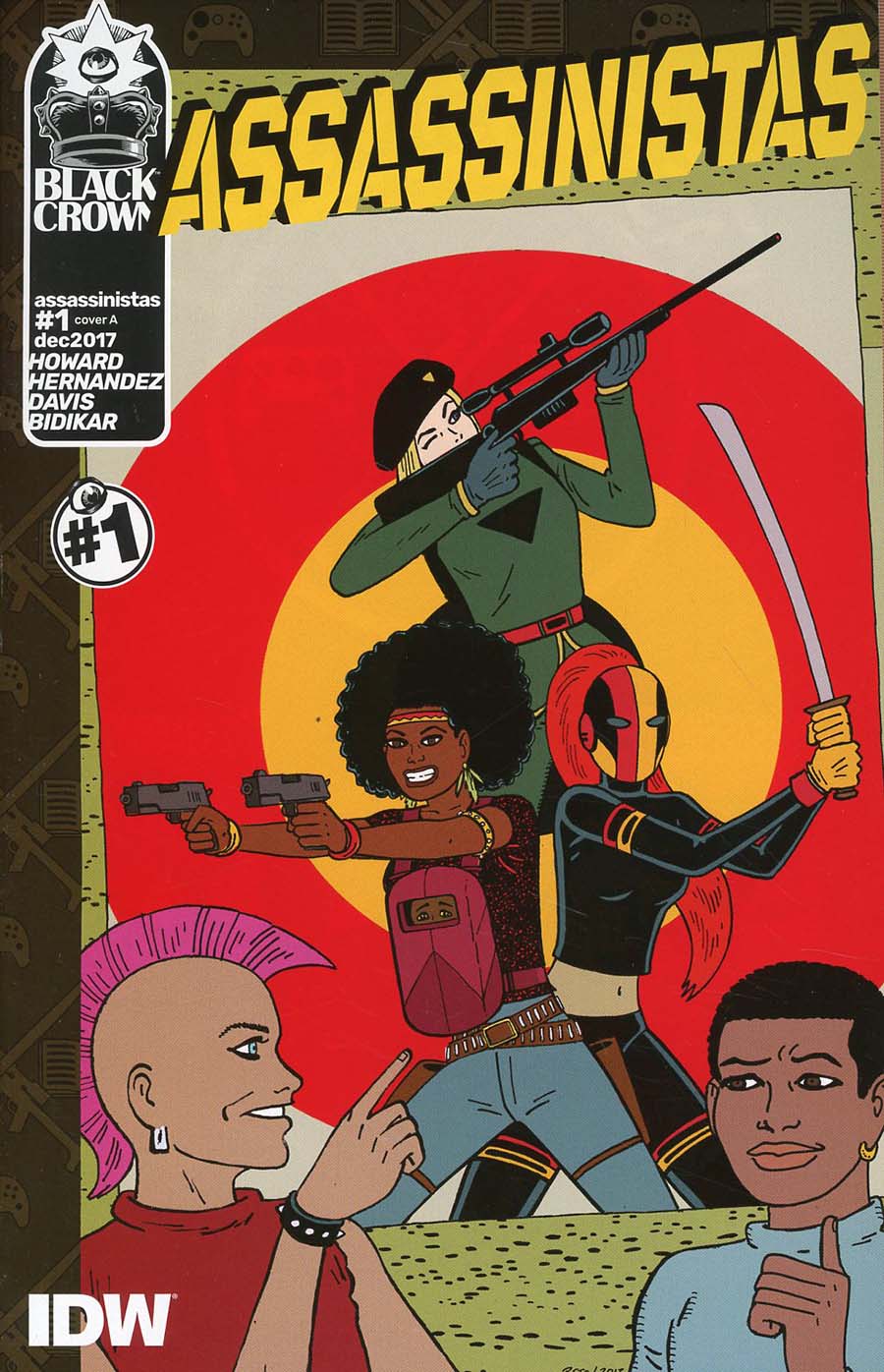 Assassinistas #1 Cover A Regular Gilbert Hernandez Cover