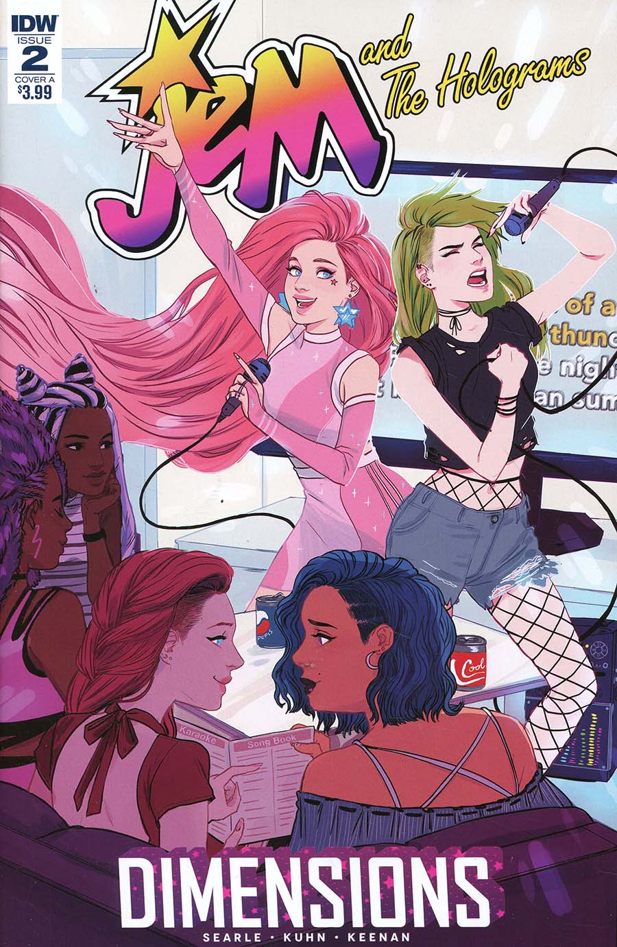 Jem And The Holograms Dimensions #2 Cover A Regular Siobhan Keenan Cover