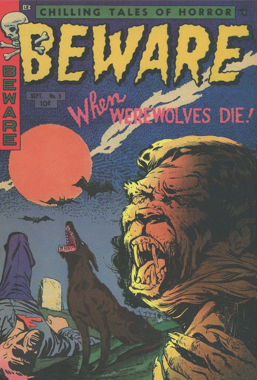 Pre Code Classics Beware Vol 1 Hc Slipcase Edition