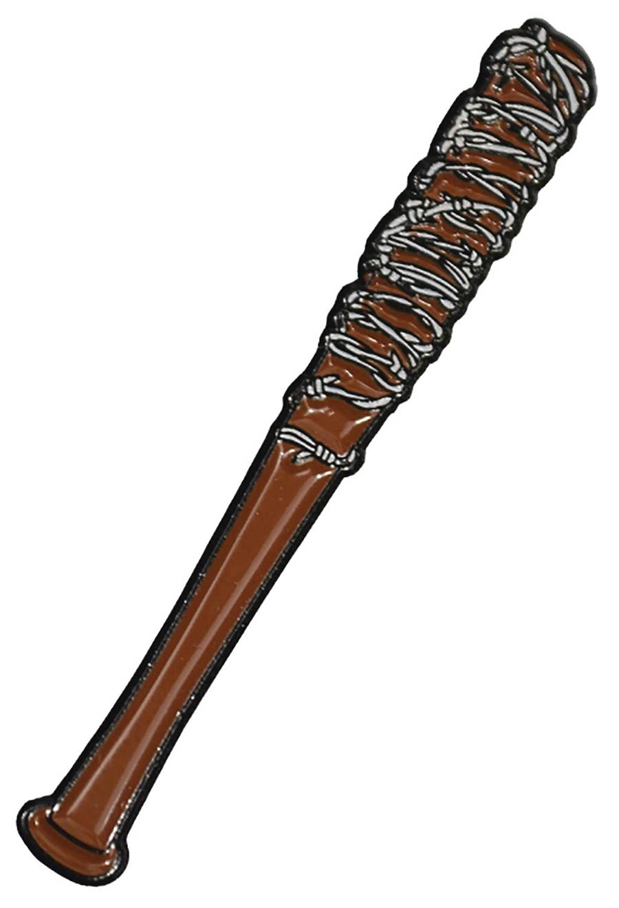 Walking Dead Negans Lucille Bat Enamel Lapel Pin