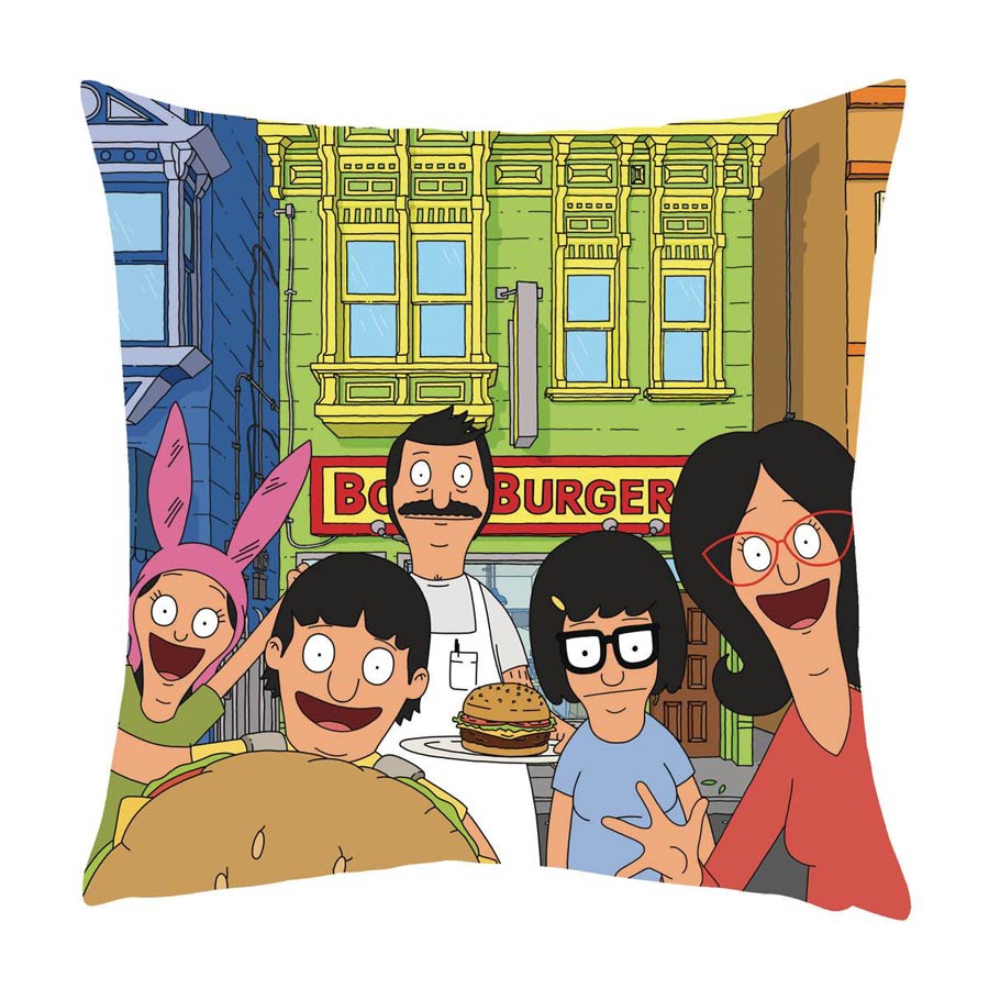 Bobs Burgers Belcher Family Pillow