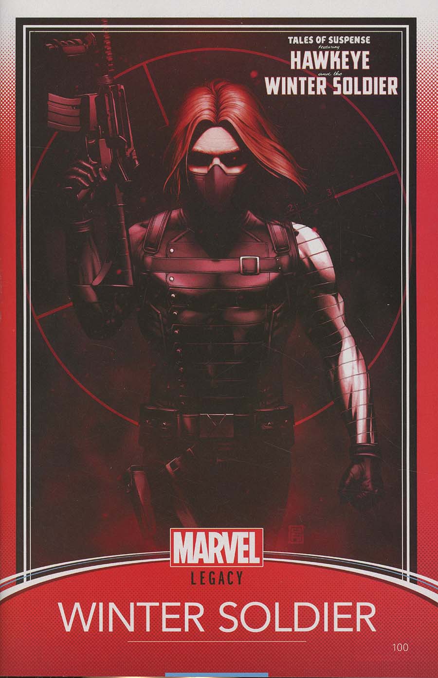 Tales Of Suspense #100 Cover B Variant John Tyler Christopher Trading Card Cover (Marvel Legacy Tie-In)