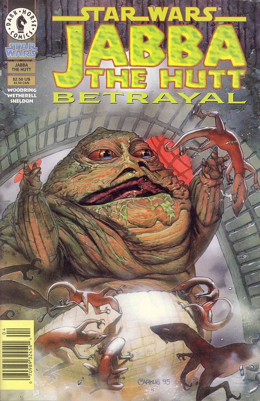 Star Wars Jabba The Hutt The Betrayal Newsstand Edition