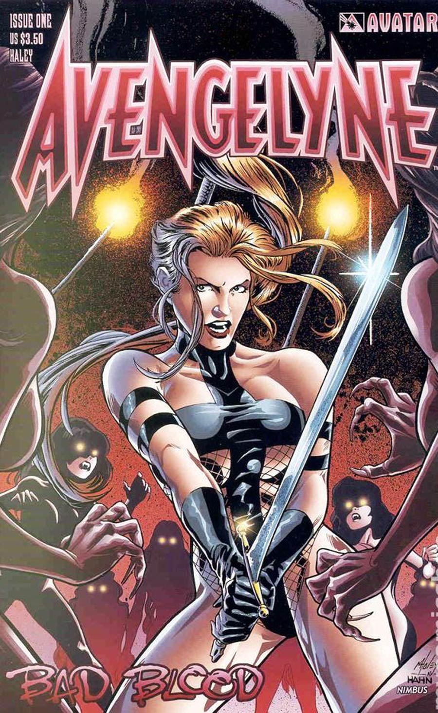 Avengelyne Bad Blood #1 Cover F Matt Haley