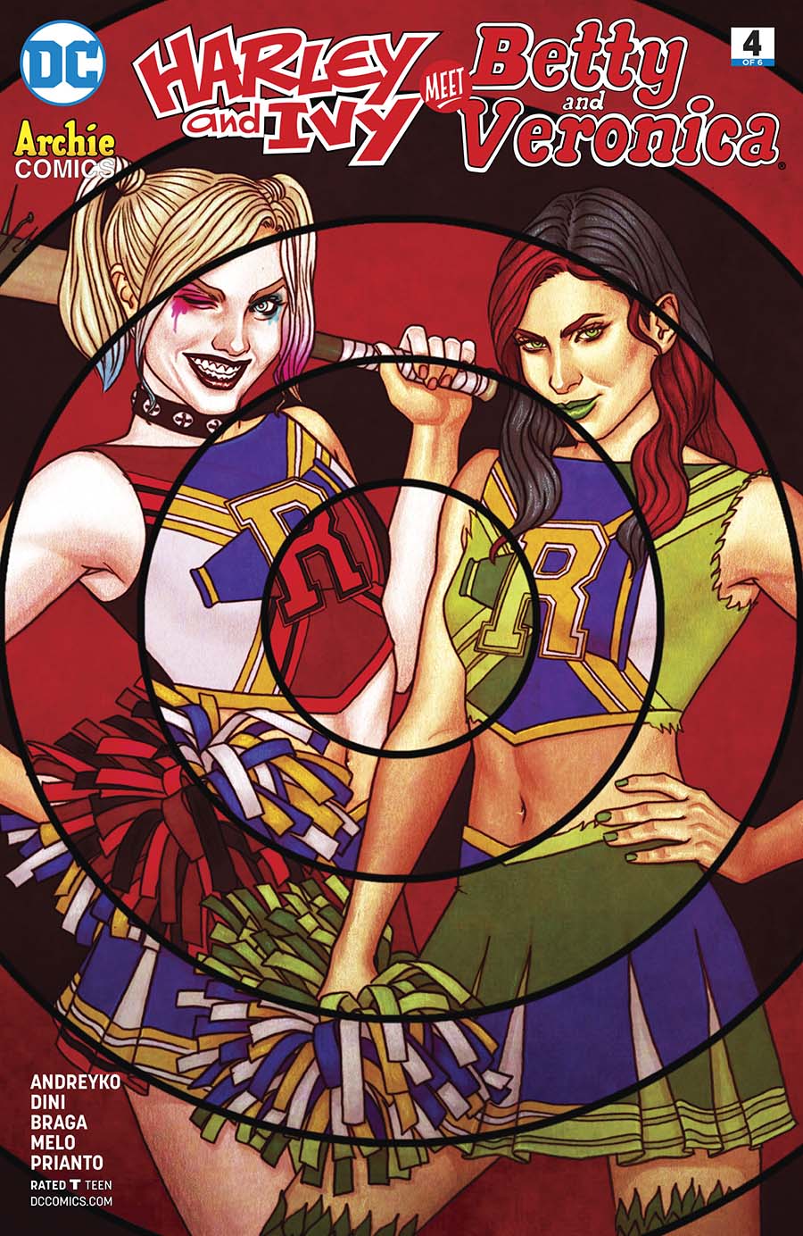 Harley & Ivy Meet Betty & Veronica #4 Cover A Regular Jenny Frison Cover