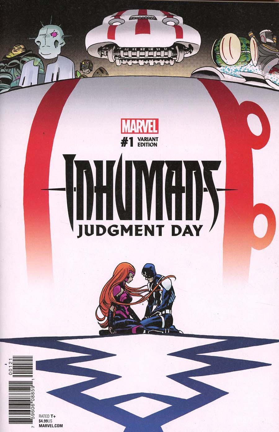 Inhumans Judgment Day #1 Cover B Variant Marcos Martin Cover (Marvel Legacy Tie-In)