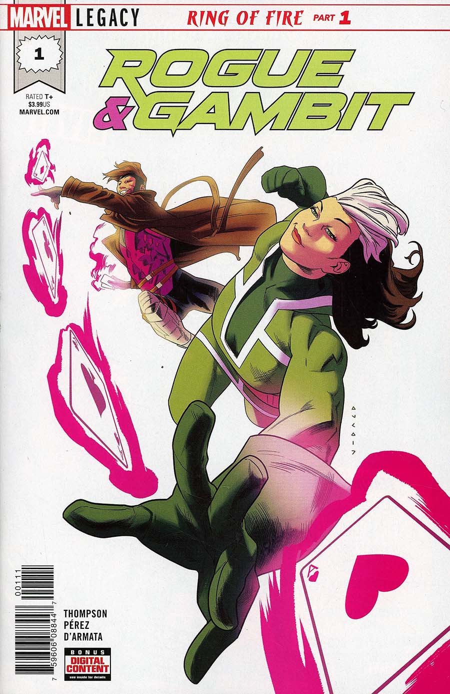 Rogue & Gambit #1 Cover A 1st Ptg Regular Kris Anka Cover (Marvel Legacy Tie-In)