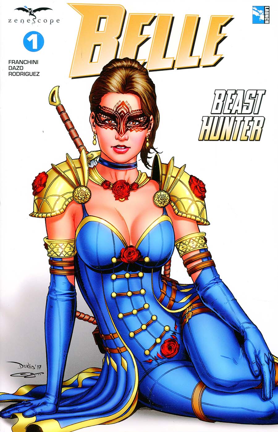 Grimm Fairy Tales Presents Belle Beast Hunter #1 Cover C Derlis Santacruz