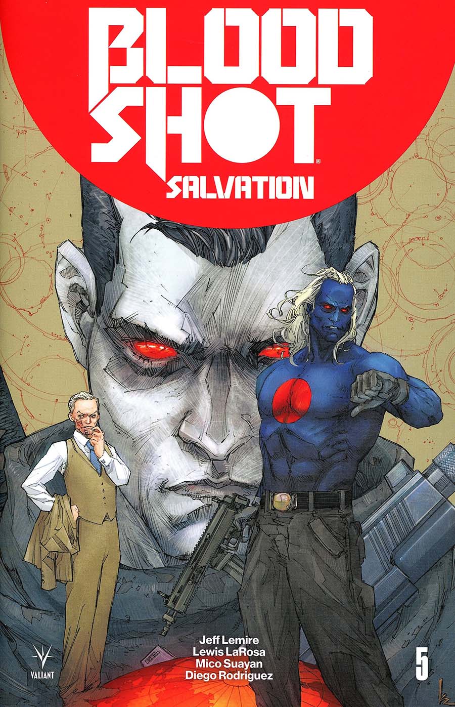 Bloodshot Salvation #5 Cover A Regular Kenneth Rocafort Cover