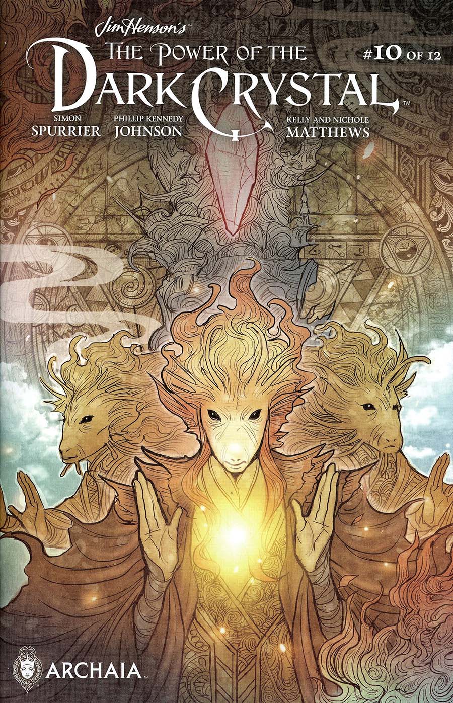 Jim Hensons Power Of The Dark Crystal #10 Cover B Variant Sana Takeda Subscription Cover