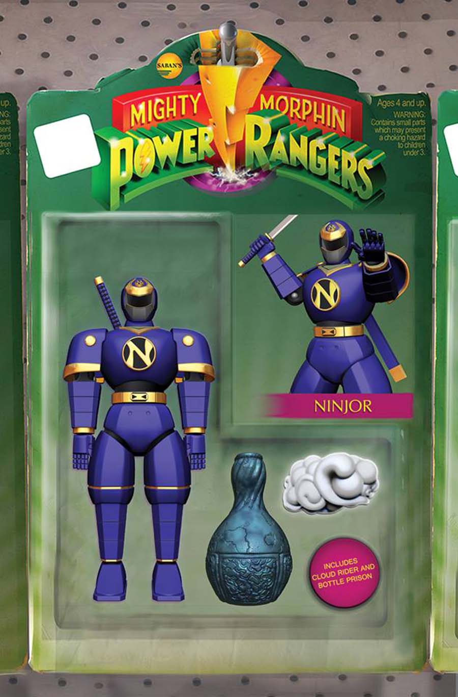 Mighty Morphin Power Rangers (BOOM Studios) #23 Cover B Variant Quest Matthews-Martial Action Figure Cover