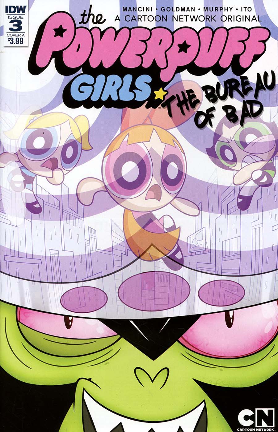 Powerpuff Girls Bureau Of Bad #3 Cover A Regular Philip Murphy Cover