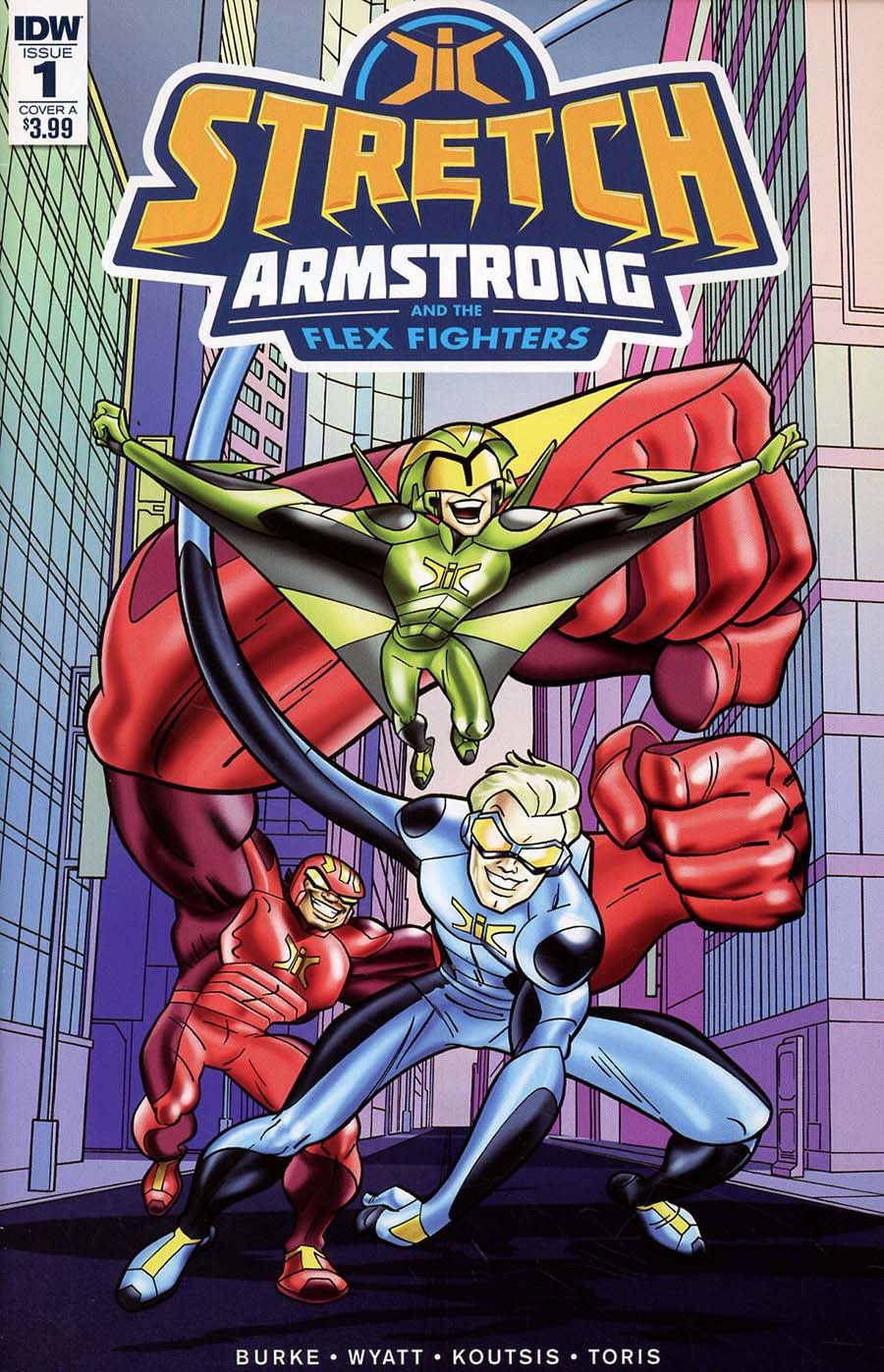 Stretch Armstrong And The Flex Fighters #1 Cover A Regular Aluir Amancio Cover