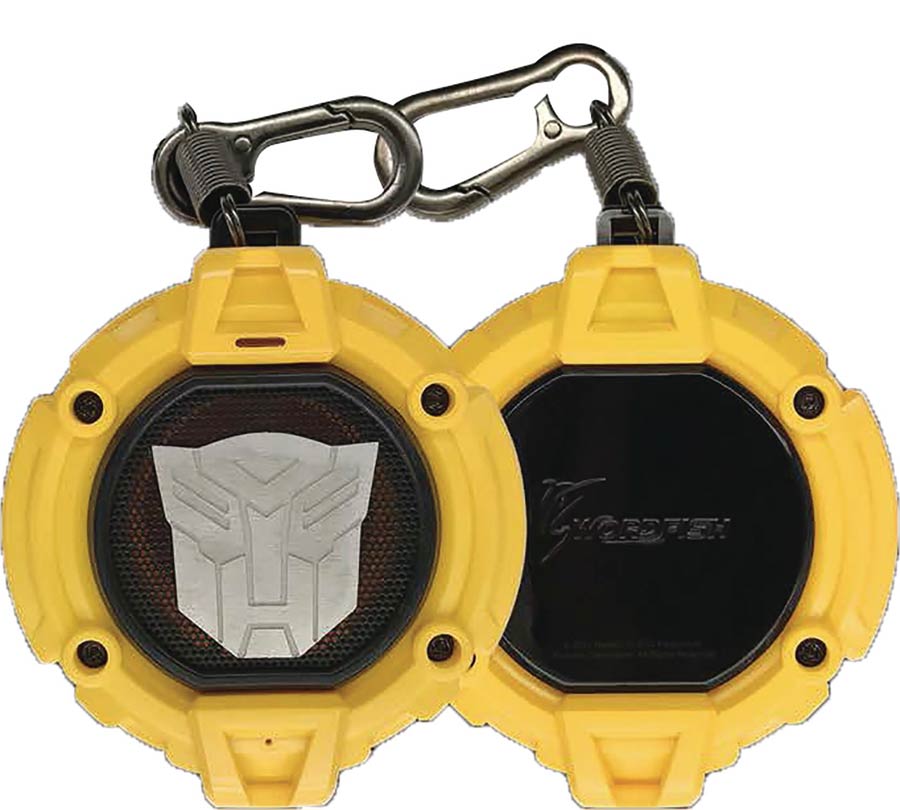 Transformers Portable Bluetooth Speakers - Autobot Yellow