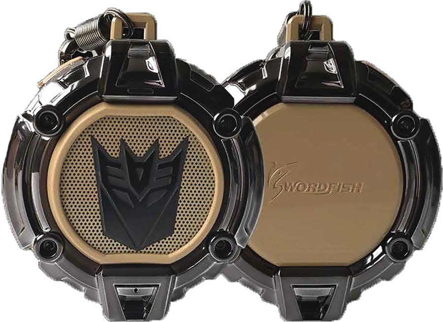 Transformers Portable Bluetooth Speakers - Decepticon Gunmetal