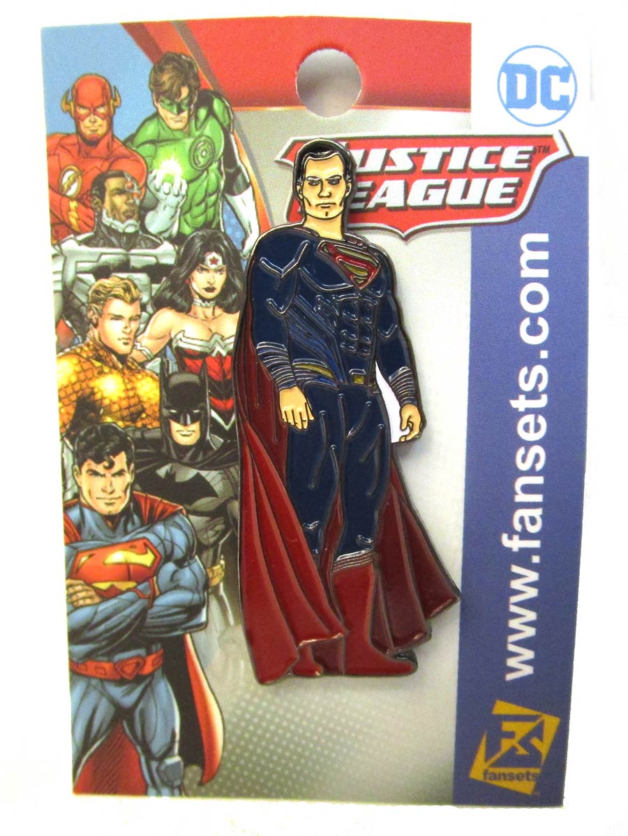 Justice League Movie Enamel Pin - Superman