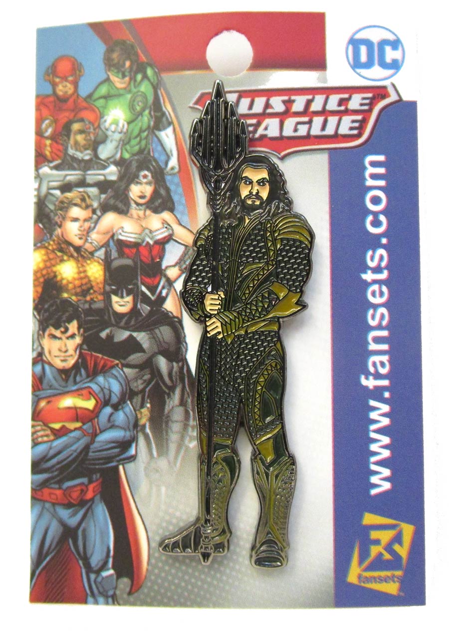 Justice League Movie Enamel Pin - Aquaman