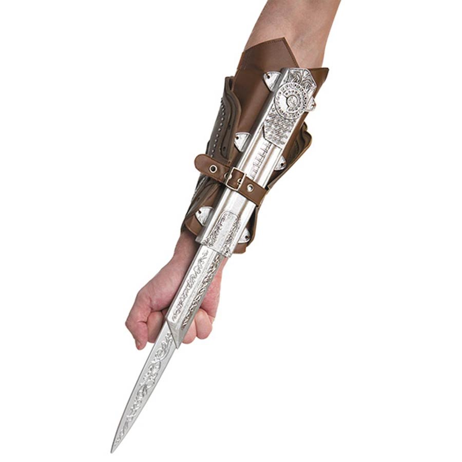 Assassins Creed Ezios Bladed Gauntlet Costume Prop