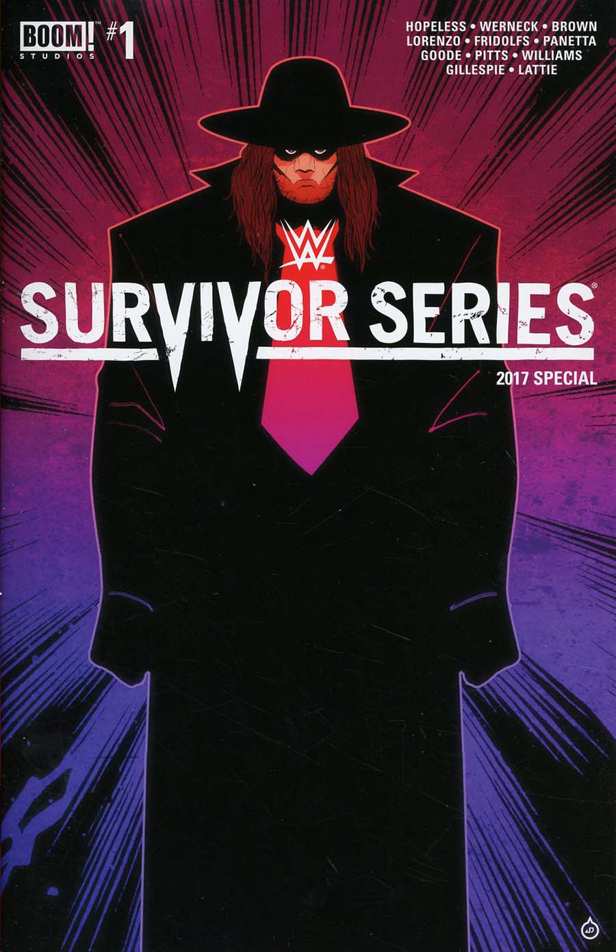 WWE Survivor Series 2017 Special #1 Cover B Variant Juan Doe Cover