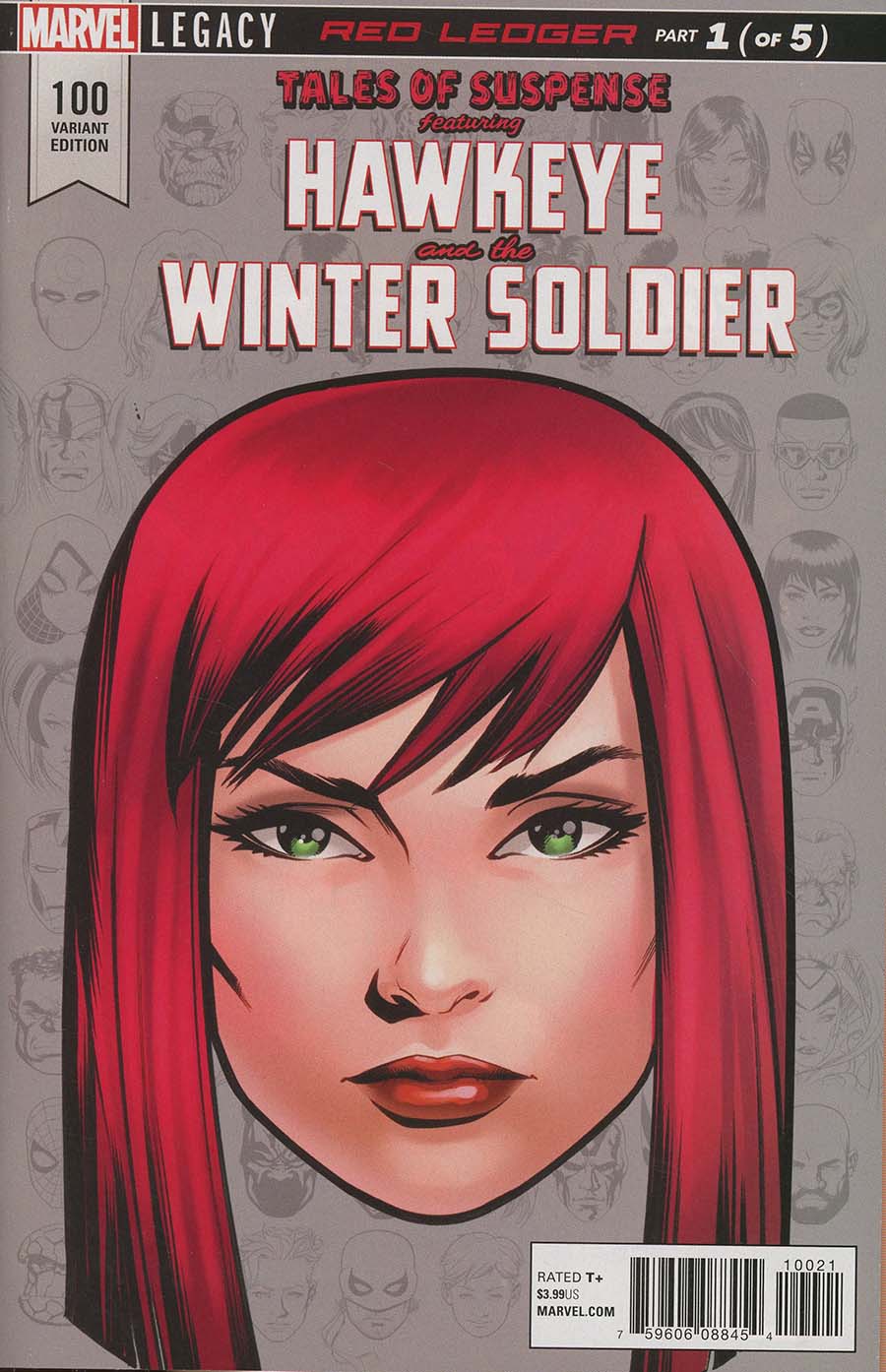 Tales Of Suspense #100 Cover C Incentive Mike McKone Legacy Headshot Variant Cover (Marvel Legacy Tie-In)