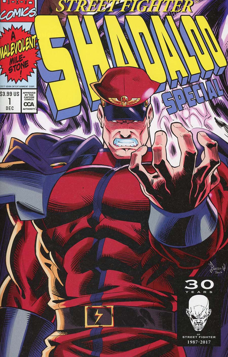 Street Fighter Shadaloo Special Cover C Incentive Panzer Variant Cover