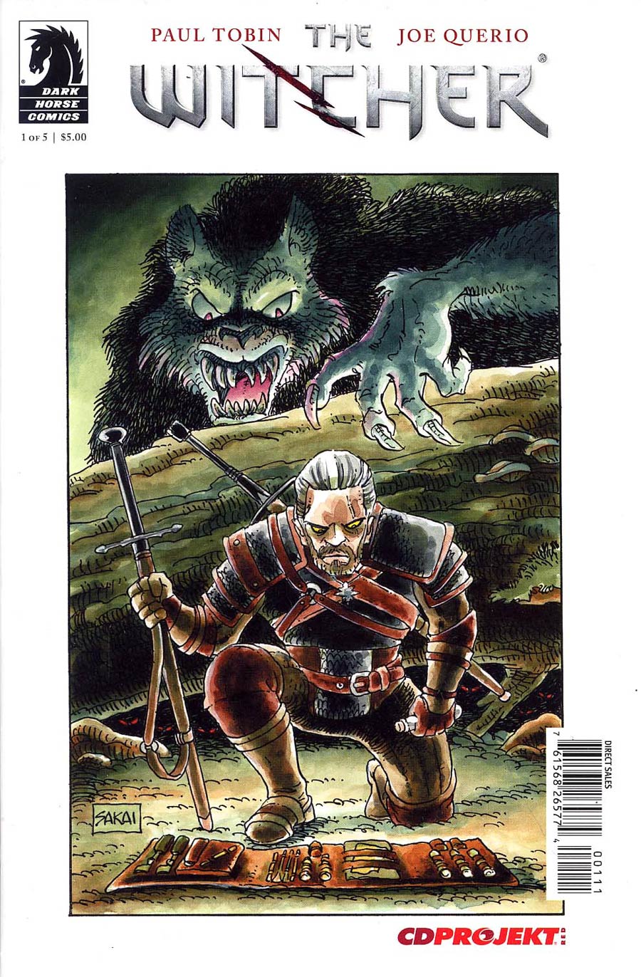 Witcher #1 Cover B Stan Sakai Variant Cover