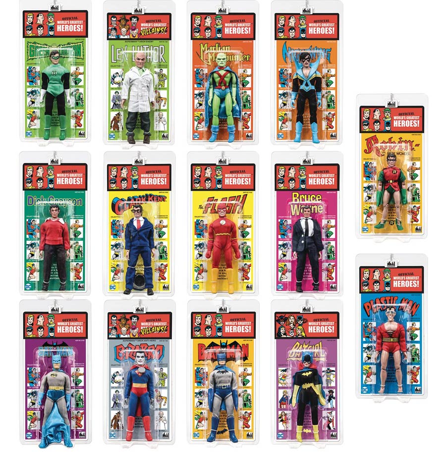 DC Retro Kresge Style Action Figure Series 4 Assortment Case