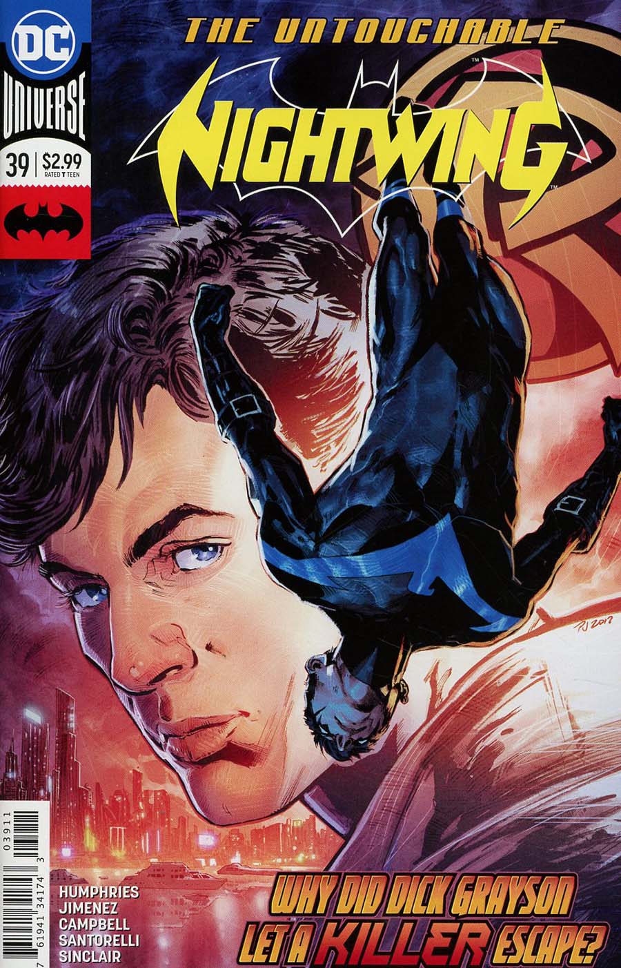 Nightwing Vol 4 #39 Cover A Regular Phil Jimenez Cover