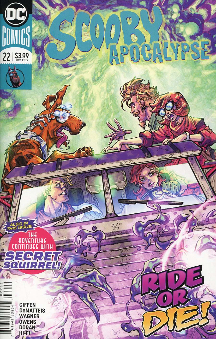 Scooby Apocalypse #22 Cover A Regular Carlos DAnda Cover