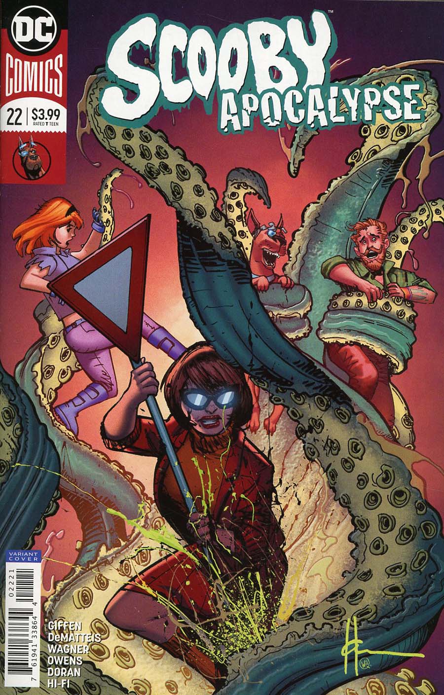 Scooby Apocalypse #22 Cover B Variant Howard Chaykin Cover