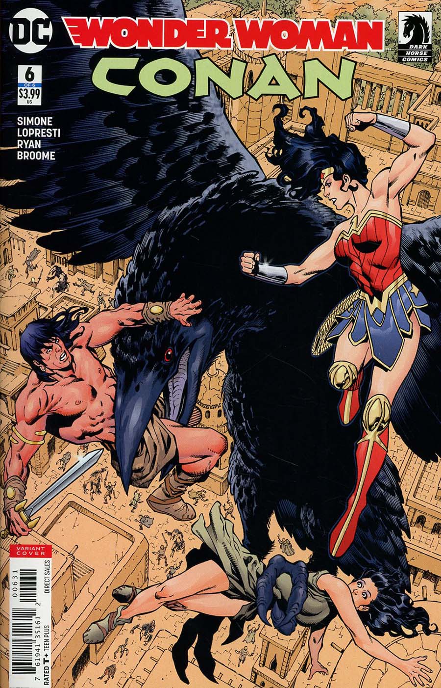 Wonder Woman Conan #6 Cover C Variant Aaron Lopresti Cover