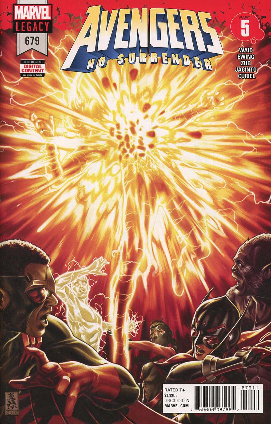 Avengers Vol 6 #679 Cover A 1st Ptg Regular Mark Brooks Cover (No Surrender Part 5)(Marvel Legacy Tie-In)