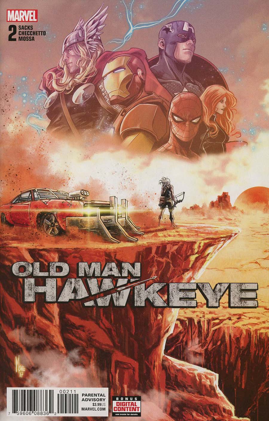 Old Man Hawkeye #2 Cover A 1st Ptg Regular Marco Checchetto Cover (Marvel Legacy Tie-In)