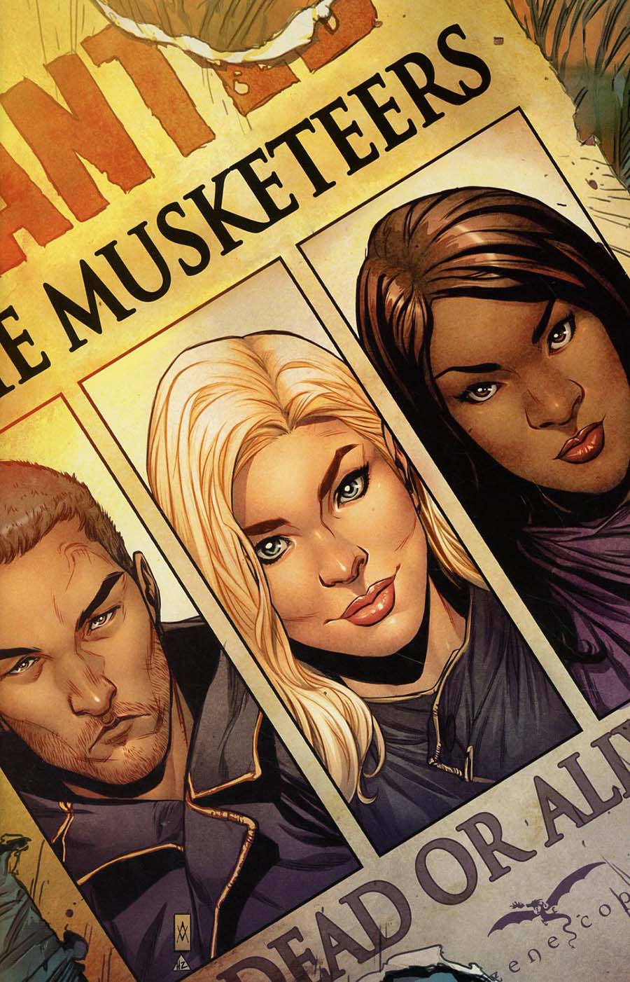 Grimm Fairy Tales Presents Musketeers #1 Cover D Ario Murti