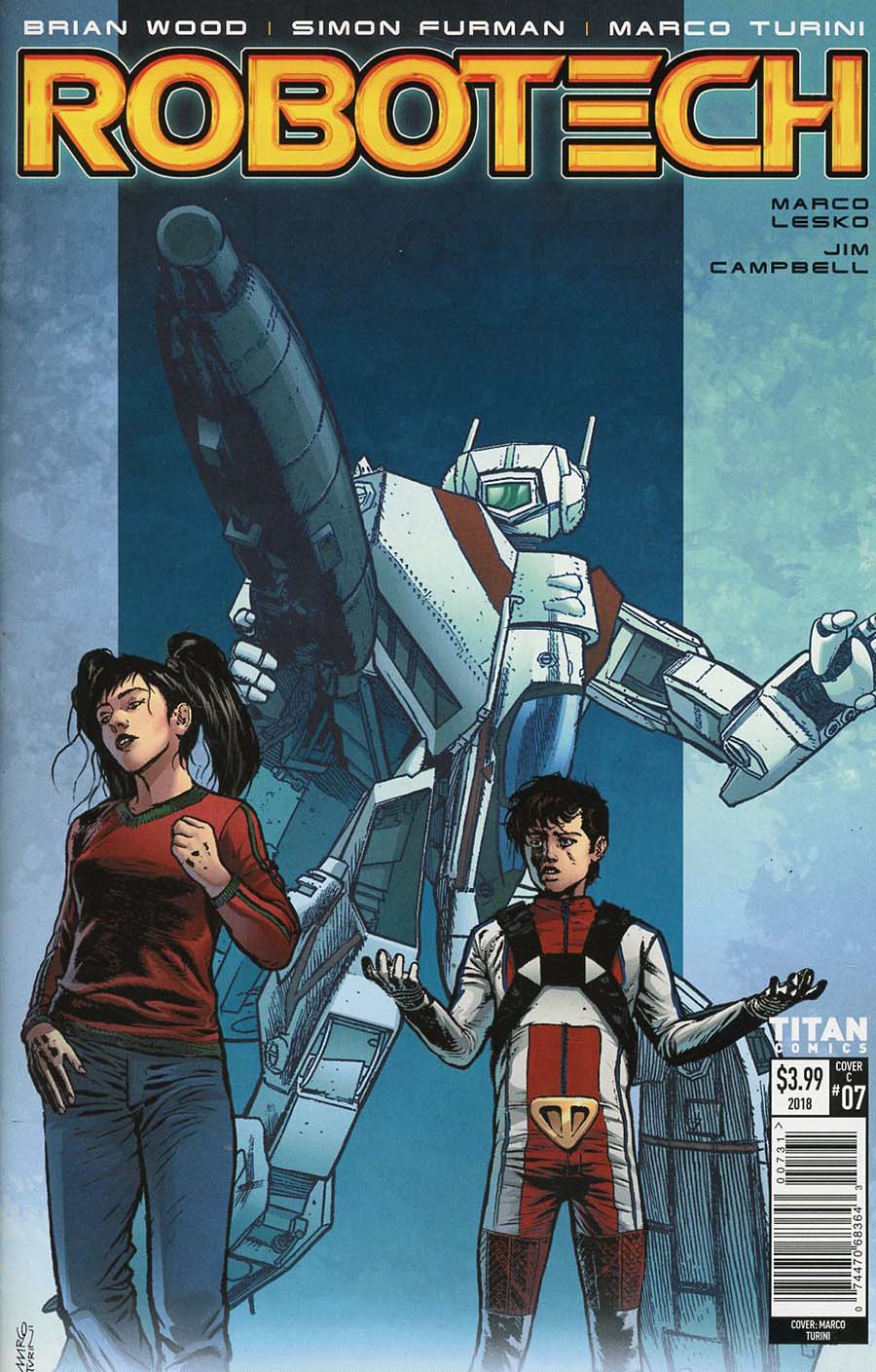 Robotech Vol 3 #7 Cover C Variant Marco Turini Cover