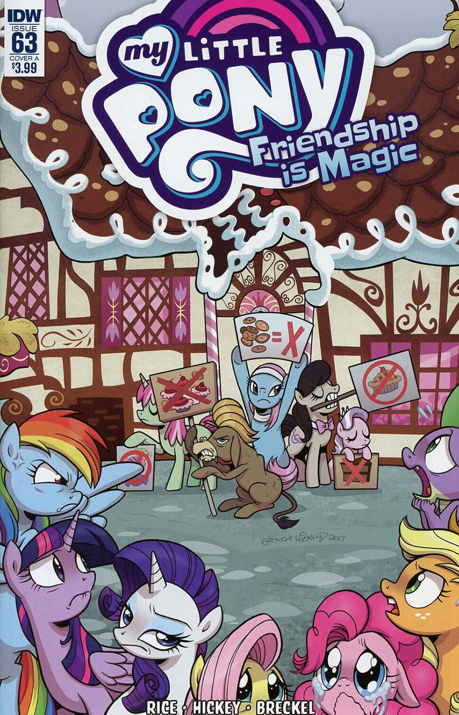 My Little Pony Friendship Is Magic #63 Cover A Regular Brenda Hickey Cover