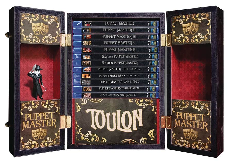 Puppet Master Replica Trunk Blu-ray DVD Box Set