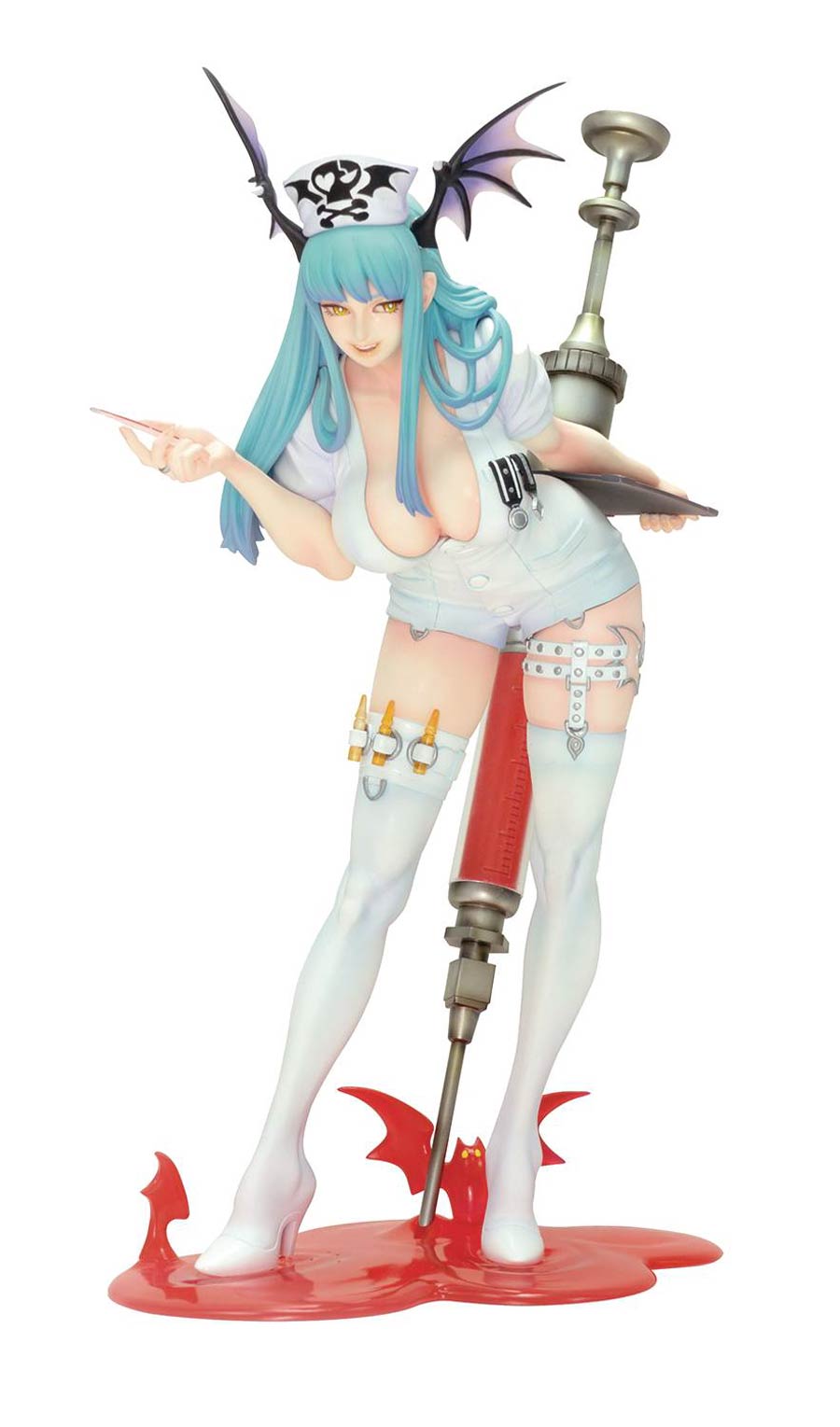 Darkstalkers Vampire Morrigan Model Nurse Capcom Figure Builder Creators Model Kit