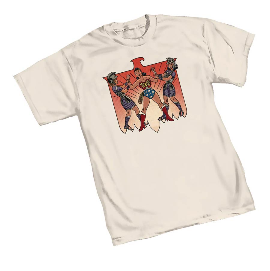 Wonder Woman Warriors By Darwyn Cooke T-Shirt Large